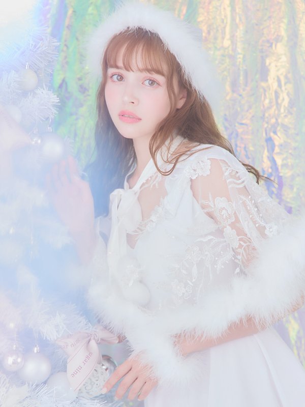 画像12: 【ノベルティ対象】【即日発送】【サンタコス 5点セット】【S-XLサイズ/3カラー】ポンチョ付きフレアサンタコスプレ[YMT] (12)