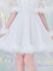 画像20: 【即日発送】【サンタコス 5点セット】【S-XLサイズ/3カラー】ポンチョ付きフレアサンタコスプレ[YMT] (20)