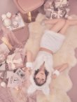 画像8: 【即日発送！】【XS-XLサイズ/3カラー】セットアップベロアホワイトバニーサンタコスプレ[YMT] (8)