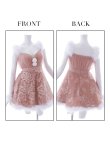 画像14: SALE!ファーショルダー/ スパンコールチュール/ 刺繍レースフレアサンタ【sugar nine サンタコス 4点セット】【S-XLサイズ/2カラー】[YMT] (14)