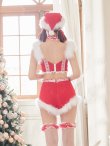 画像6: SALE!ファーショルダー/ 編み上げレース切り替え/ セットアップサンタ【sugar nine サンタコス 7点セット】【S-Lサイズ/1カラー】[YMT] (6)