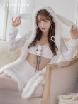 画像1: SALE!フードバニーセクシーセットアップサンタ【sugar nine サンタコス 7点セット】【S-Mサイズ/2カラー】[YMT] (1)
