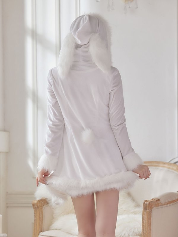 画像9: SALE!フードバニーセクシーセットアップサンタ【sugar nine サンタコス 7点セット】【S-Mサイズ/2カラー】[OF04] (9)