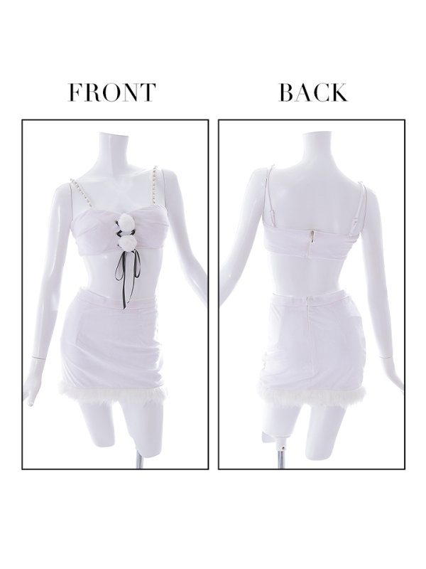 画像22: SALE!フードバニーセクシーセットアップサンタ【sugar nine サンタコス 7点セット】【S-Mサイズ/2カラー】[OF04] (22)