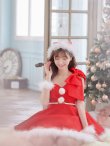 画像7: SALE!ワンショルBIGリボンフレアサンタ【sugar nine サンタコス 5点セット】【S-Lサイズ/1カラー】[YMT] (7)