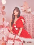 画像2: SALE!ワンショルBIGリボンフレアサンタ【sugar nine サンタコス 5点セット】【S-Lサイズ/1カラー】[YMT] (2)
