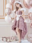 画像7: 【即日発送】総レース/ ファーショルダー/ ショートインロングフレアサンタ【sugar nine サンタコス 5点セット】【S-Lサイズ/2カラー】[YMT] (7)