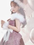 画像9: 【即日発送】総レース/ ファーショルダー/ ショートインロングフレアサンタ【sugar nine サンタコス 5点セット】【S-Lサイズ/2カラー】[YMT] (9)