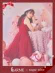 画像1: SALE!ケミカルレースチュールドレスワンピースフレアサンタ【sugar nine サンタコス 4点セット】【S-Lサイズ/1カラー】[YMT] (1)