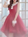 画像4: SALE!ケミカルレースチュールドレスワンピースフレアサンタ【sugar nine サンタコス 4点セット】【S-Lサイズ/1カラー】[YMT] (4)