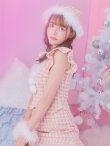 画像14: 【即日発送】ツイード/ セットアップ/ マーメイドフレアミニドレスサンタ【sugar nine サンタコス 5点セット】【XS-Mサイズ/4カラー】[YMT] (14)