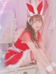 画像9: SALE!ドットチュール/ バニー/ セットアップサンタ（SS088YN-Socks）【sugar nine サンタコス 5点セット】【XS-Lサイズ/1カラー】[YMT] (9)