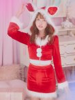 画像18: 【即日発送！】【サンタコス 4点セット】【S-Lサイズ/3カラー】セットアップバニーサンタコスプレ[YMT] (18)