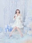 画像8: SALE!【サンタコス 5点セット】【S-Lサイズ/1カラー】スパンコールフレアサンタコスプレ[YMT] (8)