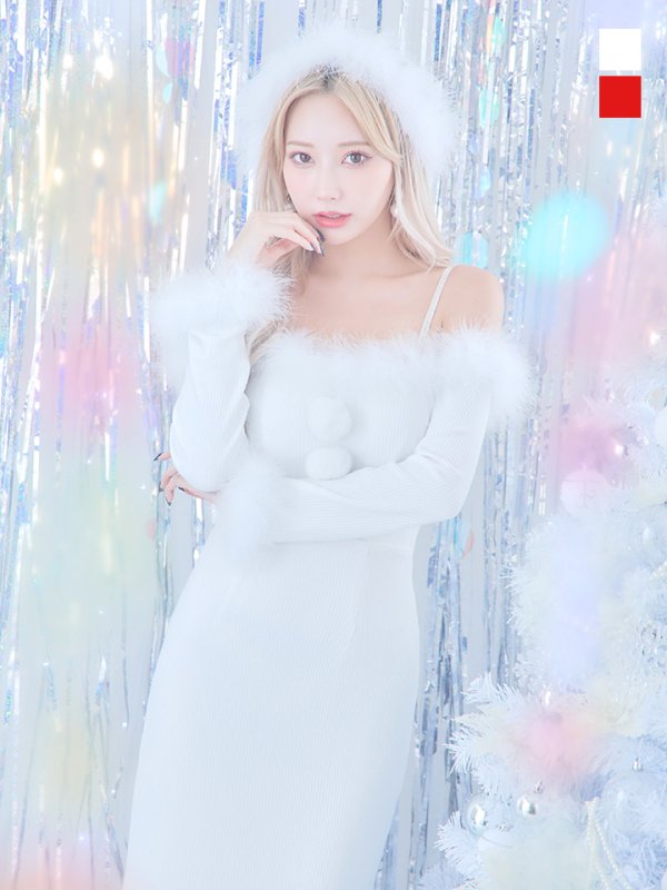 画像2: SALE!【サンタコス 3点セット】【S-Lサイズ/2カラー】ロングスカートサンタコスプレ[YMT] (2)