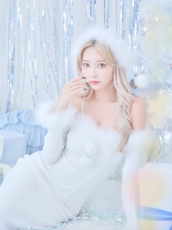 画像20: SALE!【サンタコス 3点セット】【S-Lサイズ/2カラー】ロングスカートサンタコスプレ[YMT] (20)