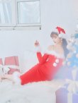 画像32: SALE!【サンタコス 3点セット】【S-Lサイズ/2カラー】ロングスカートサンタコスプレ[YMT] (32)