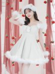 画像19: 【即日発送！】【サンタコス 4点セット】【S-Lサイズ/3カラー】フレアチュールサンタコスプレ[YMT] (19)