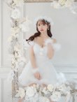 画像45: 【即日発送！】【サンタコス 4点セット】【S-Lサイズ/3カラー】フレアチュールサンタコスプレ[YMT] (45)