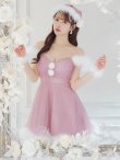 画像22: 【即日発送！】【サンタコス 4点セット】【S-Lサイズ/3カラー】フレアチュールサンタコスプレ[YMT] (22)
