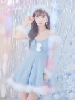 画像33: 【即日発送！】【サンタコス 4点セット】【S-Lサイズ/3カラー】フレアチュールサンタコスプレ[YMT] (33)