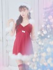 画像2: SALE!【サンタコス 5点セット】【S-Lサイズ/1カラー】ベビードールサンタコスプレ[YMT] (2)