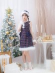 画像12: SALE!【サンタコス 4点セット】【S-Lサイズ/2カラー】サイドリボンツイードサンタコスプレ[YMT] (12)