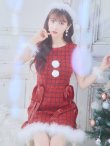 画像22: SALE!【サンタコス 4点セット】【S-Lサイズ/2カラー】サイドリボンツイードサンタコスプレ[YMT] (22)