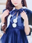 画像9: 【即日発送！】【サンタコス 4点セット】【S-Lサイズ/2カラー】ポンチョ付きフレアサンタコスプレ[YMT] (9)