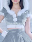 画像22: 【即日発送】【サンタコス 5点セット】【XS-XLサイズ/4カラー】セットアップバニーフレアサンタ[YMT] (22)