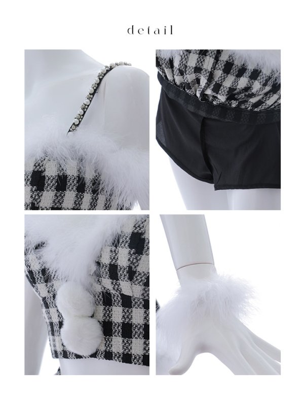 画像33: 【ノベルティ対象】【即日発送！】【サンタコス 5点セット】【XS-XLサイズ/2カラー】ギンガムチェックフレアサンタ[YMT] (33)