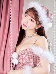 画像17: 【即日発送！】【サンタコス 5点セット】【XS-XLサイズ/2カラー】フロントリボンセットアップツイードサンタ[YMT] (17)