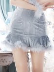 画像22: 【即日発送！】【サンタコス 5点セット】【XS-XLサイズ/3カラー】セットアップフレアミニサンタ[YMT] (22)