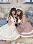 画像2: 【即日発送！】【サンタコス 5点セット】【XS-XLサイズ/3カラー】ケープ付きフレアサンタコスプレ[YMT] (2)
