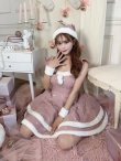 画像3: 【即日発送！】【サンタコス 5点セット】【XS-XLサイズ/3カラー】ケープ付きフレアサンタコスプレ[YMT] (3)