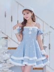 画像18: 【即日発送！】【サンタコス 5点セット】【XS-XLサイズ/3カラー】ケープ付きフレアサンタコスプレ[YMT] (18)