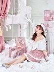 画像4: 【即日発送！】【サンタコス 5点セット】【XS-XLサイズ/4カラー】ケープ付きフレアサンタコスプレ[YMT] (4)