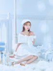 画像18: 【即日発送！】【サンタコス 5点セット】【XS-XLサイズ/3カラー】ケープ付きフレアサンタコスプレ[YMT] (18)