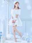 画像13: 【即日発送！】【サンタコス 5点セット】【XS-XLサイズ/4カラー】ケープ付きフレアサンタコスプレ[YMT] (13)