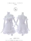 画像44: 【即日発送！】【サンタコス 4点セット】【XS-Lサイズ/4カラー】フロントビッグリボンオフショルフレアサンタ[YMT] (44)