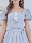 画像15: 【即日発送！】【サンタコス 5点セット】【S-Lサイズ/1カラー】セットアップリボンサンタコスプレ[YMT] (15)