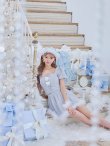 画像8: 【即日発送！】【サンタコス 5点セット】【S-Lサイズ/1カラー】セットアップリボンサンタコスプレ[YMT] (8)