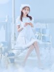 画像13: 【即日発送！】【サンタコス 4点セット】【XS-XLサイズ/3カラー】ツイードビジュープリーツスカートサンタコスプレ[YMT] (13)
