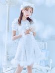 画像14: 【即日発送！】【サンタコス 4点セット】【XS-XLサイズ/3カラー】ツイードビジュープリーツスカートサンタコスプレ[YMT] (14)