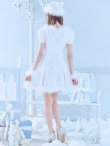 画像5: 【即日発送！】【サンタコス 4点セット】【XS-XLサイズ/3カラー】ツイードビジュープリーツスカートサンタコスプレ[YMT] (5)