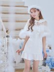 画像12: 【サンタコス 5点セット】【S-Lサイズ/1カラー】ポンチョ付きベアトップマーメイドスカートサンタコスプレ[YMT] (12)
