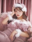 画像17: SALE!【サンタコス4点セット】【S-Lサイズ/1カラー】オーガンジーオフショルダーサンタコスプレ[YMT] (17)