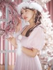 画像11: SALE!【サンタコス4点セット】【S-Lサイズ/1カラー】ジャガードチュールサンタコスプレ[YMT] (11)