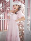 画像2: SALE!【サンタコス4点セット】【S-Lサイズ/1カラー】ジャガードチュールサンタコスプレ[YMT] (2)