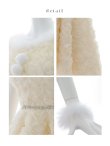 画像23: 【即日発送！】【サンタコス 4点セット】【S-Mサイズ/2カラー】立体ローズショートインスカートサンタコスプレ[YMT] (23)